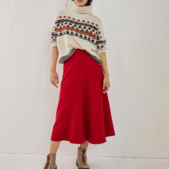 Anthropologie Laurence Midi Skirt - Picture 5 of 5